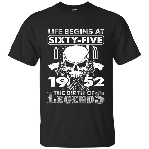65th Birthday Gifts 1952 The Birth Of Legends T-Shirt G200 Gildan Ultra Cotton T-Shirt