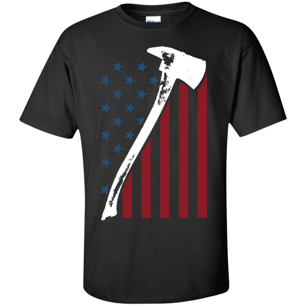 firefighter usa flag 25 T-Shirt