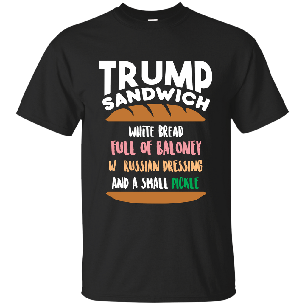 Trump Sandwich Anti-Trump Impeachment Funny T-Shirt G200 Gildan Ultra Cotton T-Shirt