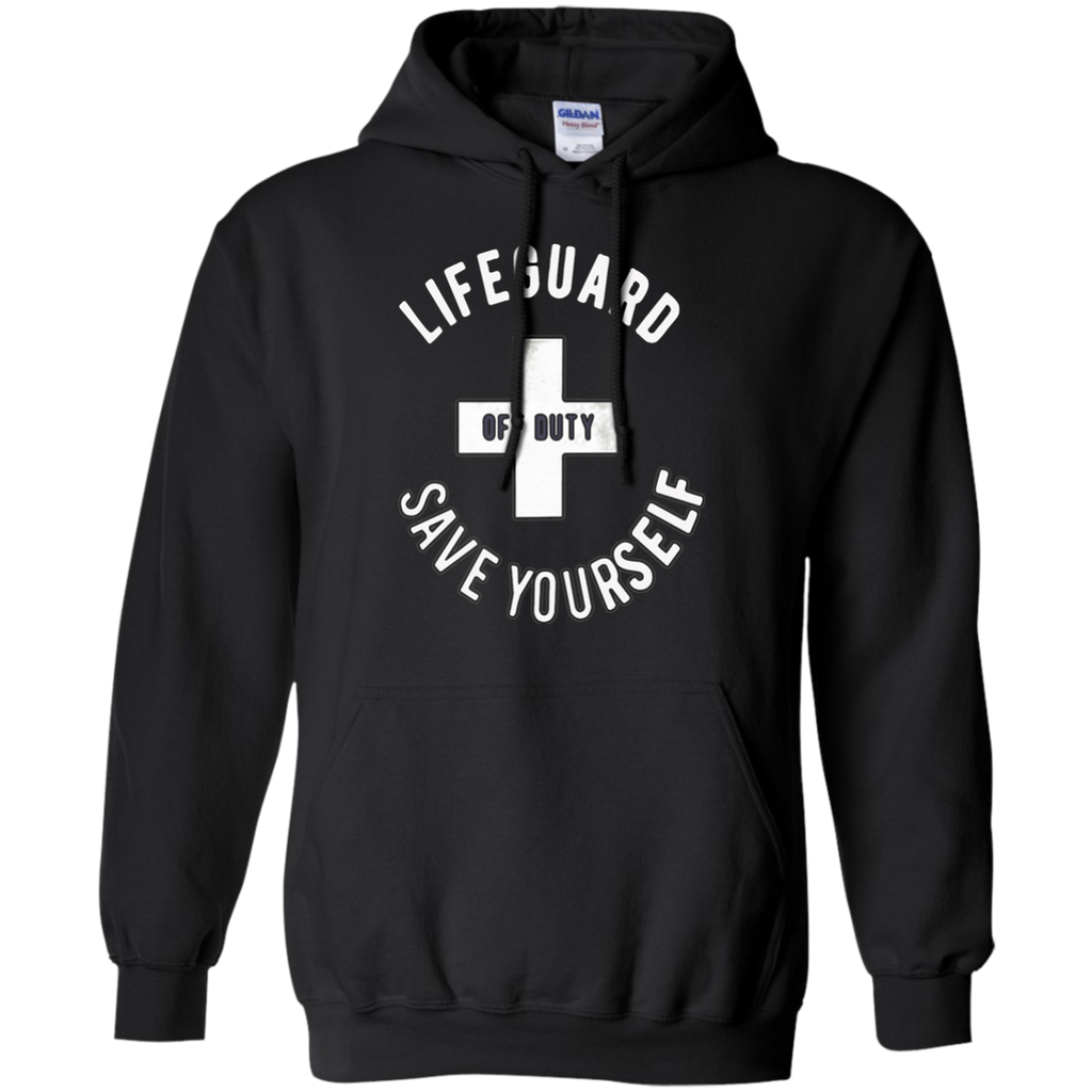 Limited Edition Lifeguard Off Duty G185 Gildan Pullover Hoodie 8 oz.