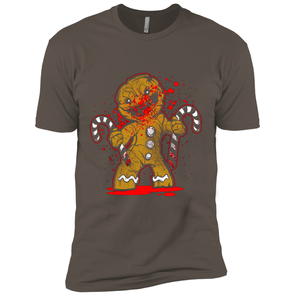 Scary Zombie Gingerbread Man Next Level Premium Short Sleeve Tee