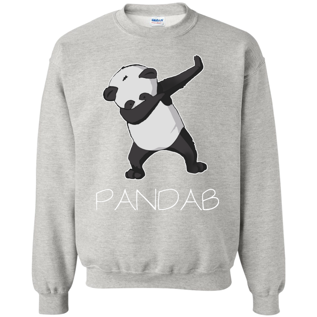 PANDA DAB PANDAB T-SHIRT Dab Tee Dabbing Shirt Printed Crewneck Pullover Sweatshirt  8 oz