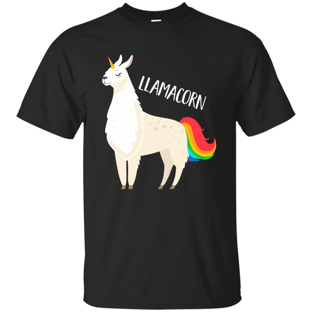 Unicorn + Llama = Llamacorn | Funny Gift T-Shirt G200 Gildan Ultra Cotton T-Shirt