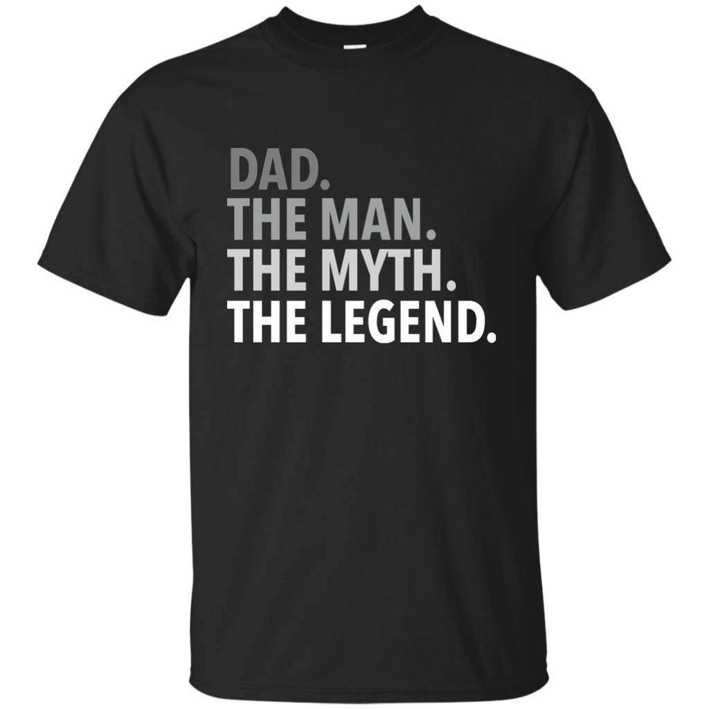 Men's Dad - The Man The Myth The Legend T Shirt Dad Father (red) G200 Gildan Ultra Cotton T-Shirt