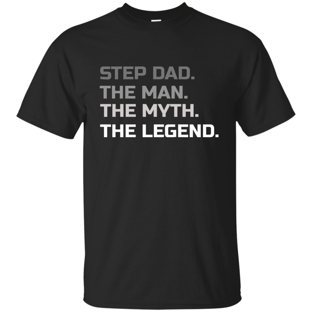 Men's Step Dad T shirt Funny Step Dad Gift for Father's Day (irish green) G200 Gildan Ultra Cotton T-Shirt