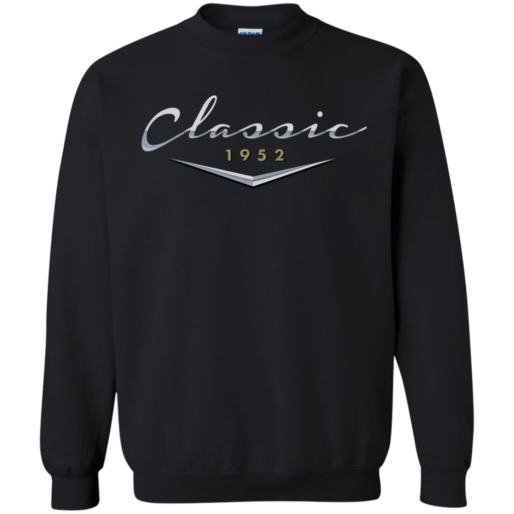 Men's Classic Car Vintage 1952 Birthday T Shirt Gift for Him, Dad G180 Gildan Crewneck Pullover Sweatshirt  8 oz.