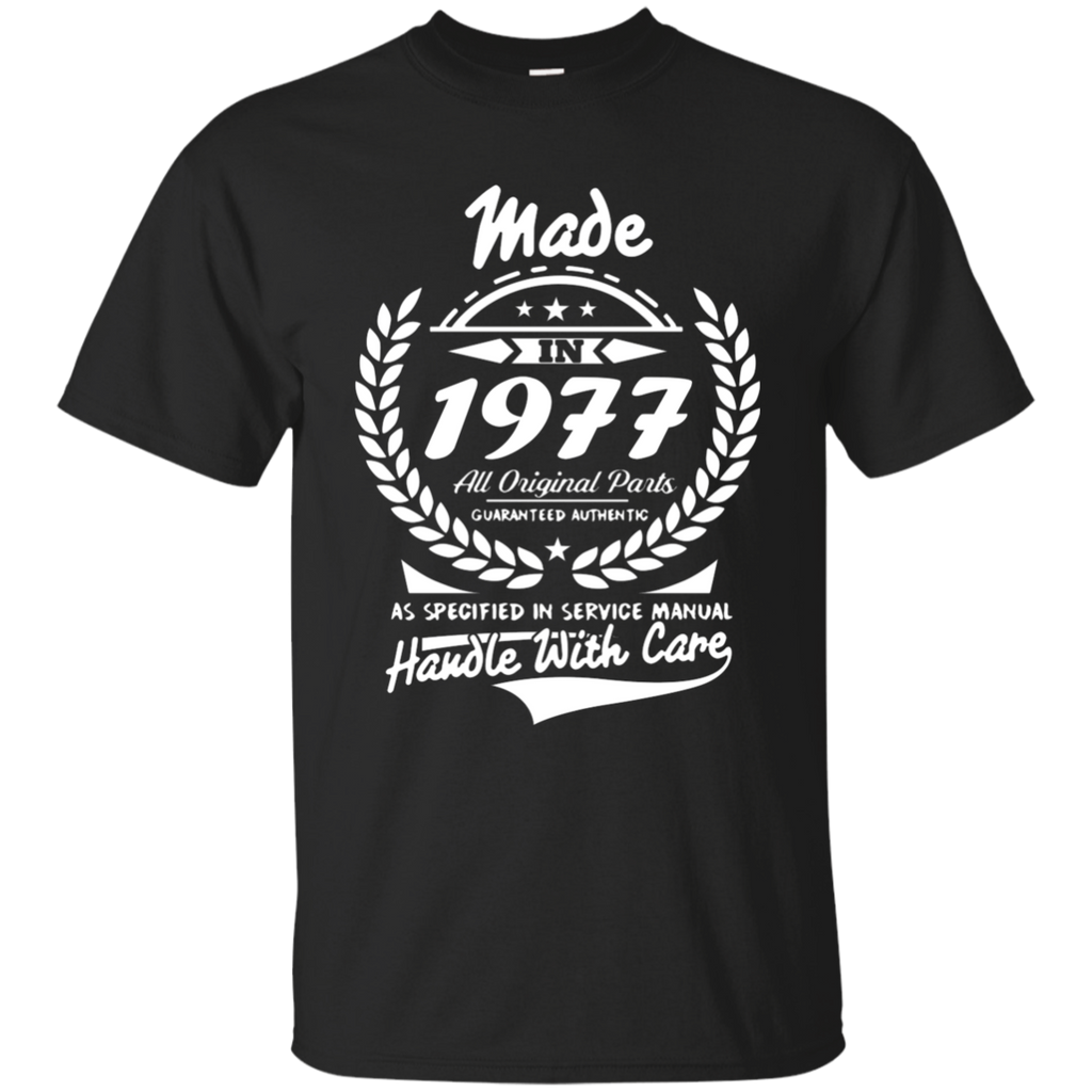 Made in 1977 tshirt 40th Birthday gift Custom Ultra Cotton T-Shirt