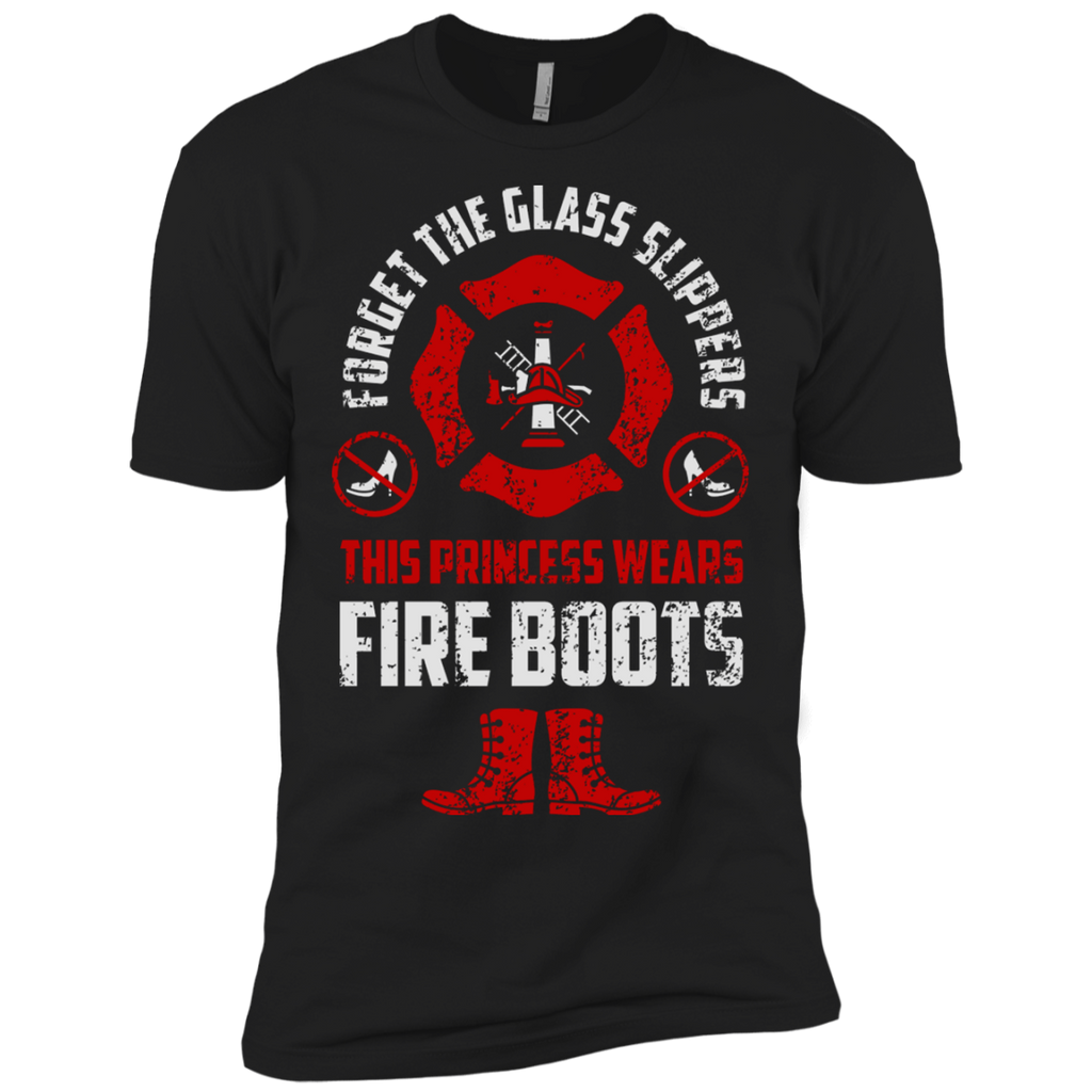 firefighter - forget the glass slippers. this princess wears fir 12 T-Shirt