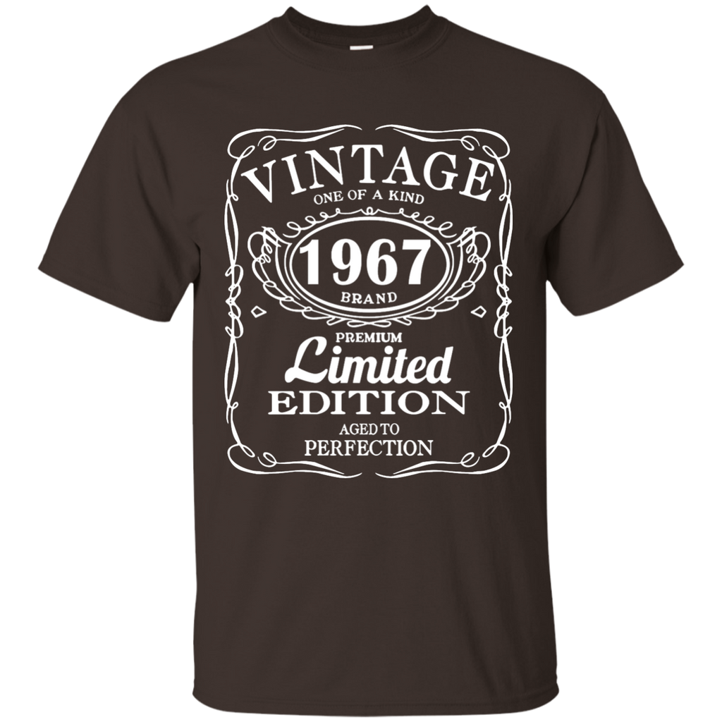 Vintage Born in 1967 50 Years Old Birthday Custom Ultra Cotton T-Shirt