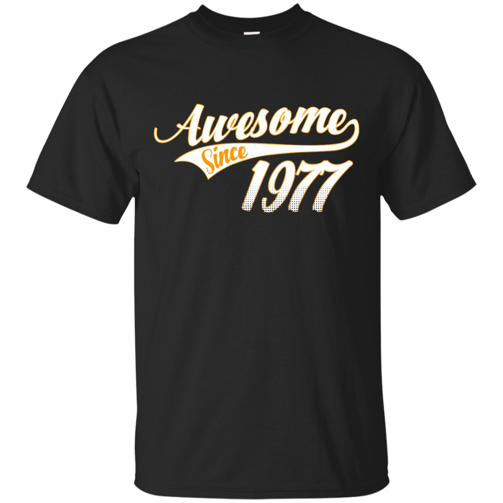 Awesome Since 1977, 39th Birthday Gift Custom Ultra Cotton T-Shirt