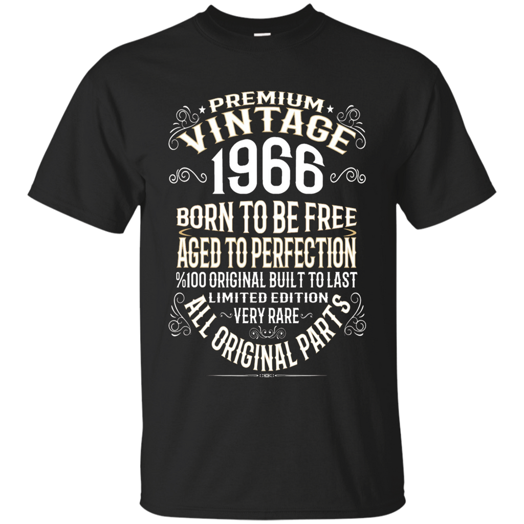 Premium Vintage 1966 Aged To Perfection 100% Genui Custom Ultra Cotton T-Shirt
