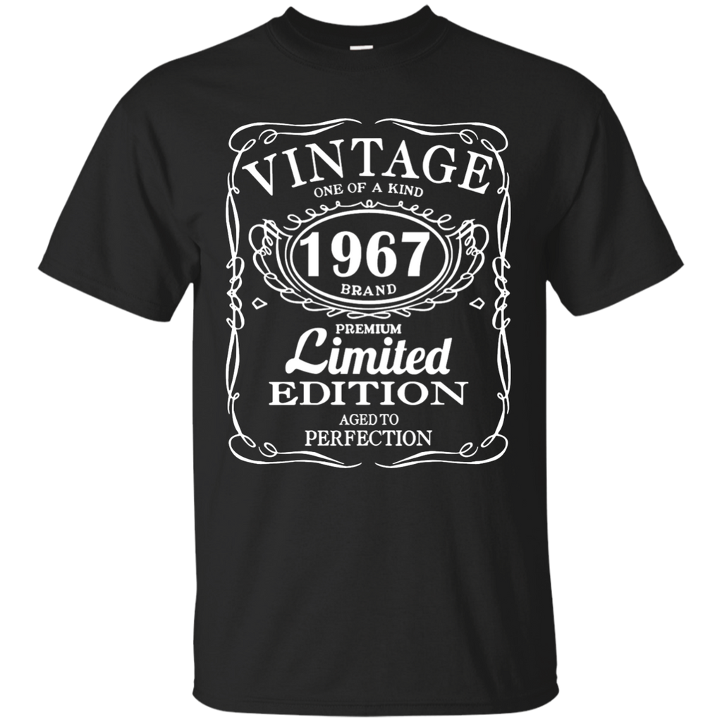 Vintage Born in 1967 50 Years Old Birthday Custom Ultra Cotton T-Shirt