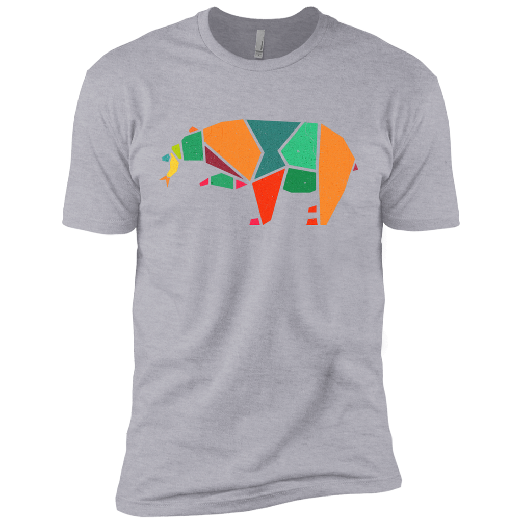 fishing bear colourful vintage T-Shirt