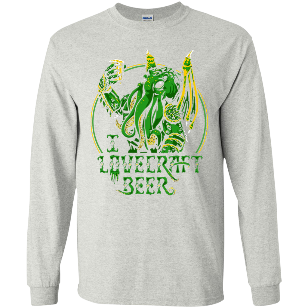 I Lovecraft Beer LS Ultra Cotton Tshirt