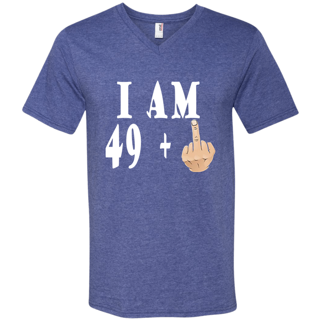 50th Birthday Vintage Made in 1967 Gift ideas Man T shirt 982 Anvil Men's Printed V-Neck T-Shirt
