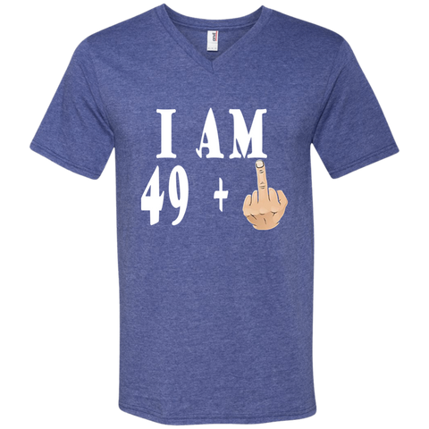 50th Birthday Vintage Made in 1967 Gift ideas Man T shirt 982 Anvil Men's Printed V-Neck T-Shirt