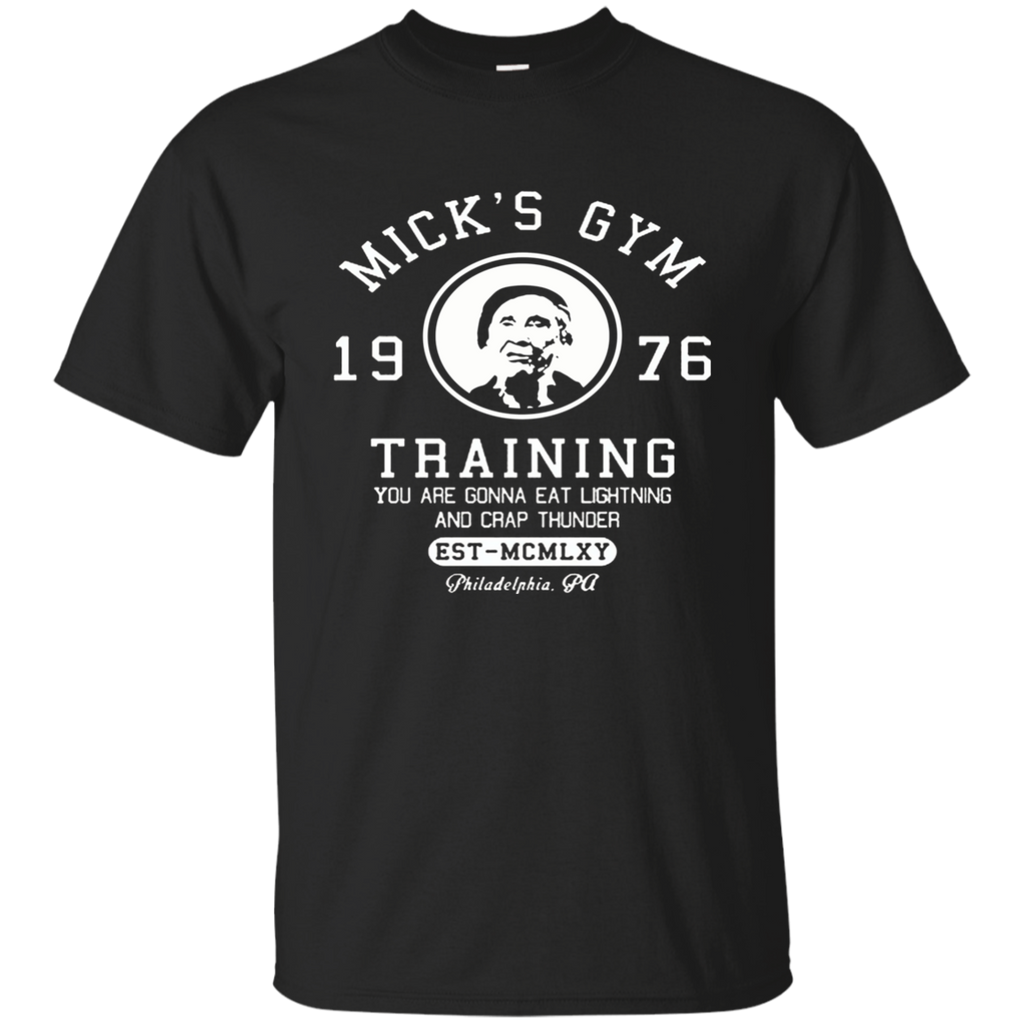 Micks Gym T Shirt : 1976 Training mr happy G200 Gildan Ultra Cotton T-Shirt