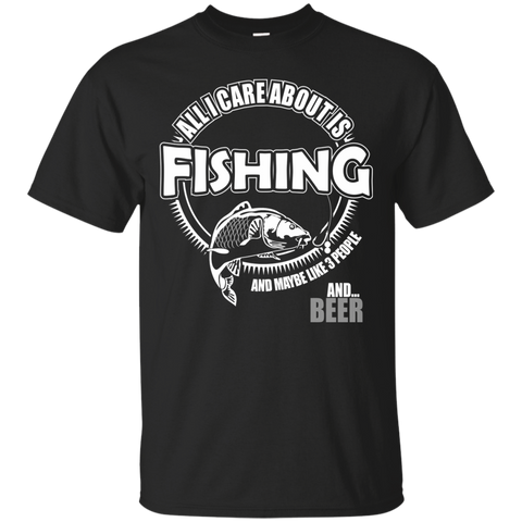 all i care about is ice fishing T-Shirt