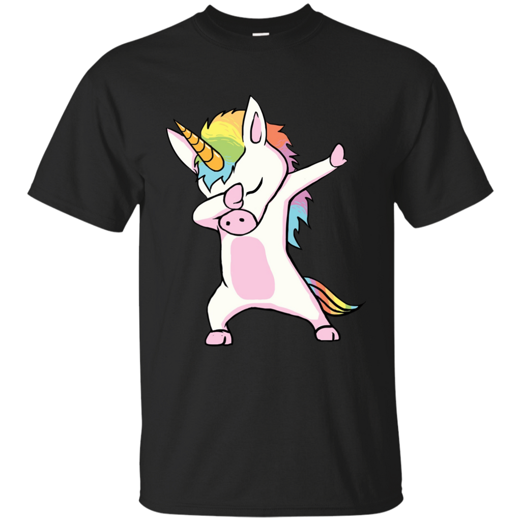 Unicorn cute dabbing T-Shirt Funny Dab Dance Gift Shirt G200 Gildan Ultra Cotton T-Shirt