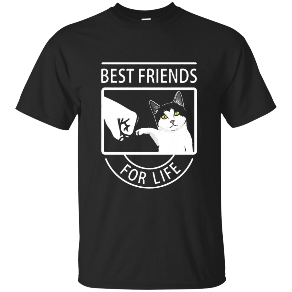 Cat Best Friends For Life Trending Cat Christmas T-Shirts G200 Gildan Ultra Cotton T-Shirt