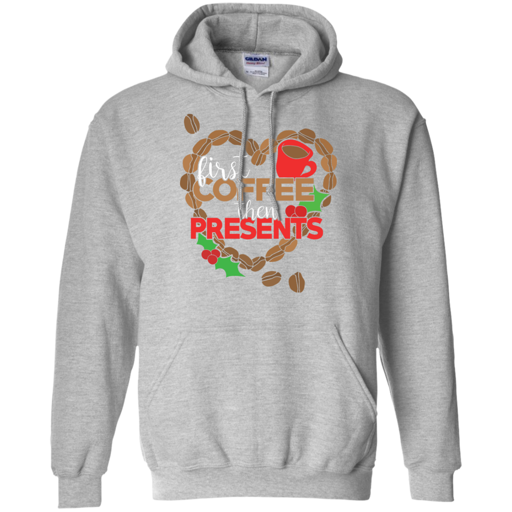 first coffee then presents  funny T-Shirt