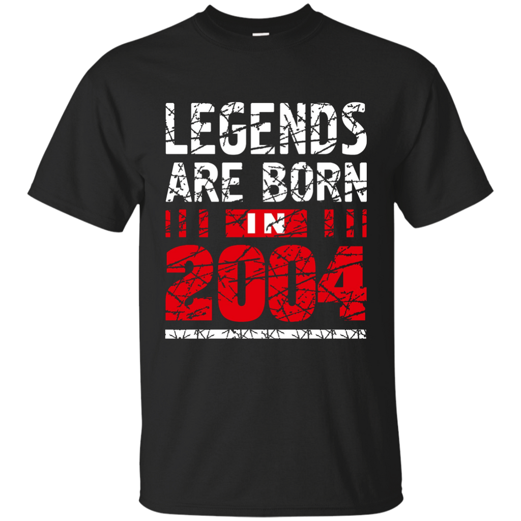 Legends Are Born in 2004 T Shirt Official Teenager T-Shirt G200 Gildan Ultra Cotton T-Shirt