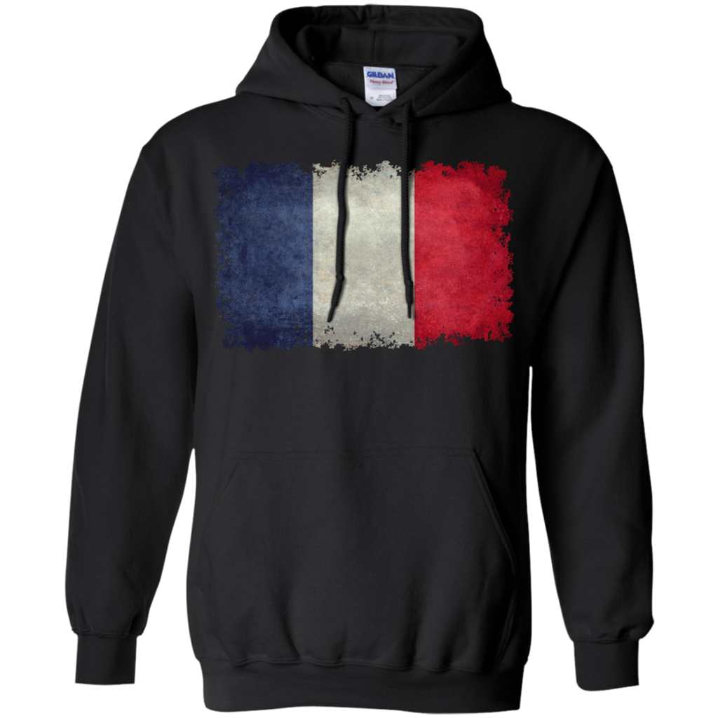 flag of france in vintage retro style T-Shirt