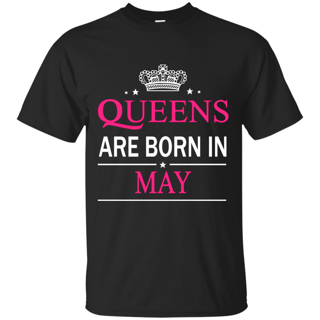 Queens Are Born In May Custom Ultra Cotton T-Shirt