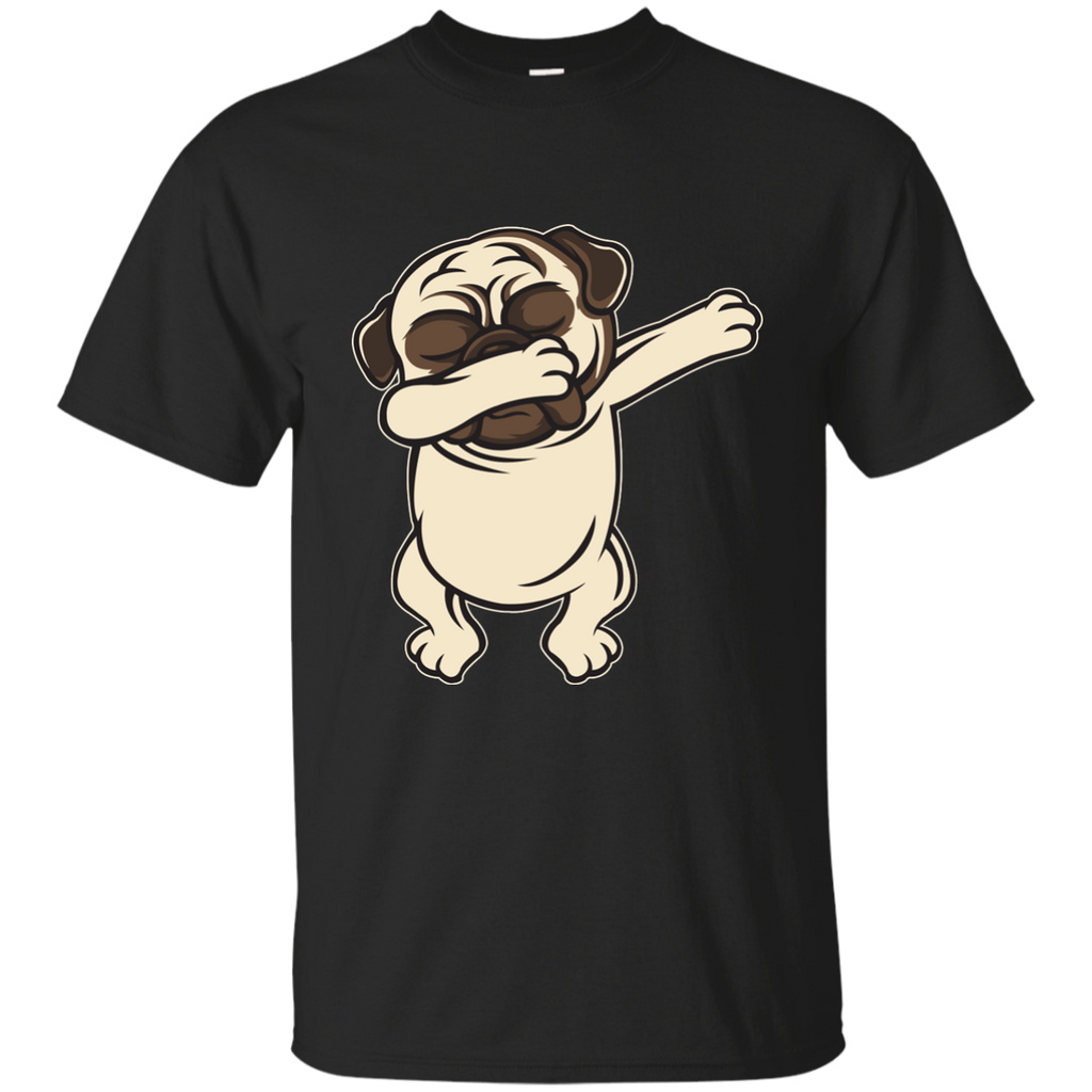Funny Pug Dab Shirt - Dabbing Pug - Pug Dabbing TShirt G200 Gildan Ultra Cotton T-Shirt