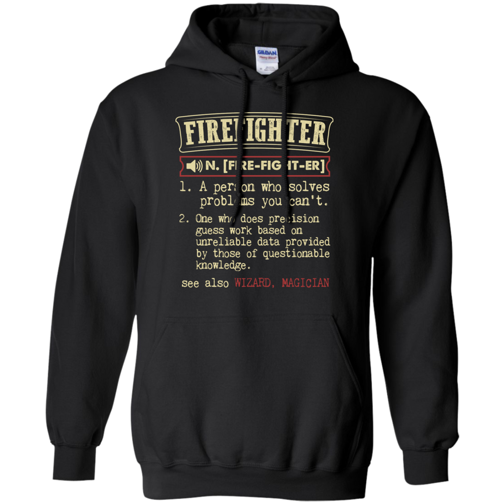 firefighter funny dictionary term 18 T-Shirt