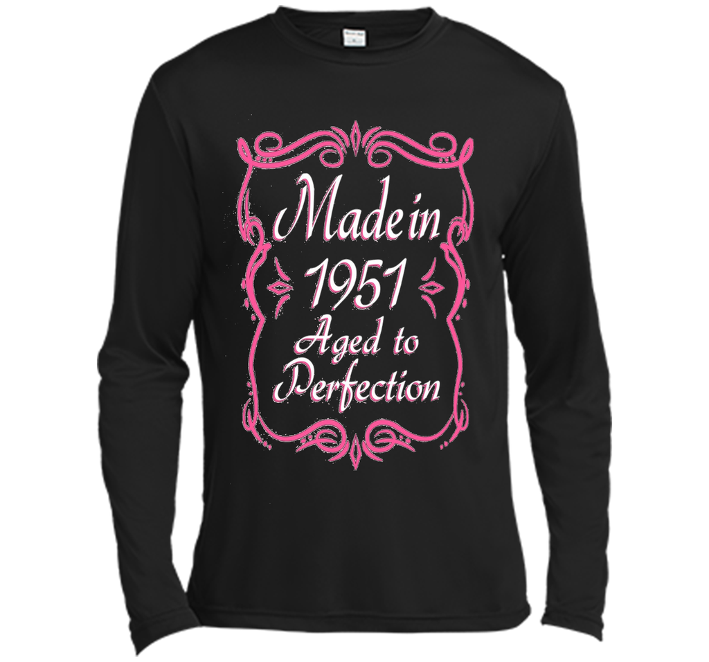 65th Birthday Gift Made In 1951 Aged To Perfection Pink