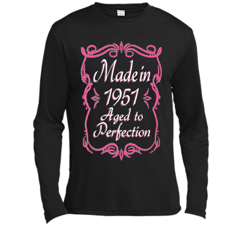 65th Birthday Gift Made In 1951 Aged To Perfection Pink