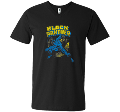 Black Panther Retro Graphic T-Shirt