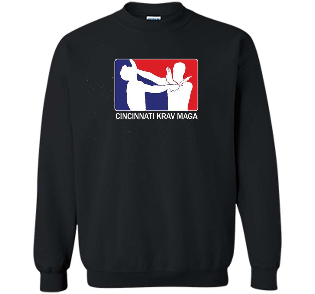 Cincinnati Krav Maga Red and Blue Logo T-Shirt