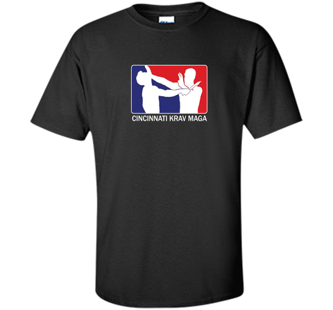 Cincinnati Krav Maga Red and Blue Logo T-Shirt