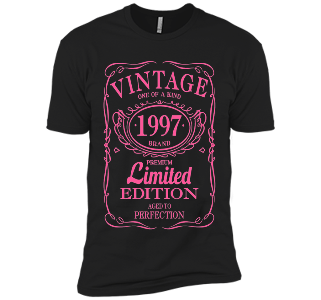20th Birthday Gift Vintage 1997 Limited Edition T-Shirt Pink