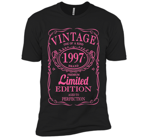 20th Birthday Gift Vintage 1997 Limited Edition T-Shirt Pink