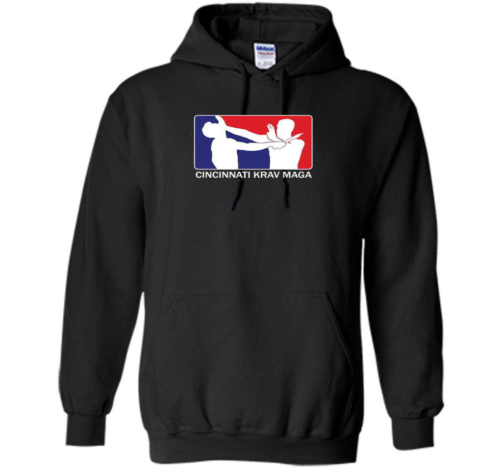 Cincinnati Krav Maga Red and Blue Logo T-Shirt