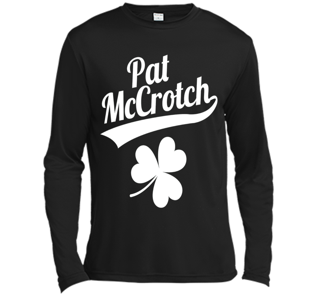 Funny Pat McCrotch St. Patricks Shamrock Tee Shirt