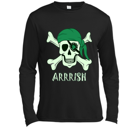 Arrish Irish Pirate St Patricks Day Shirt- Funny Irish Shirt