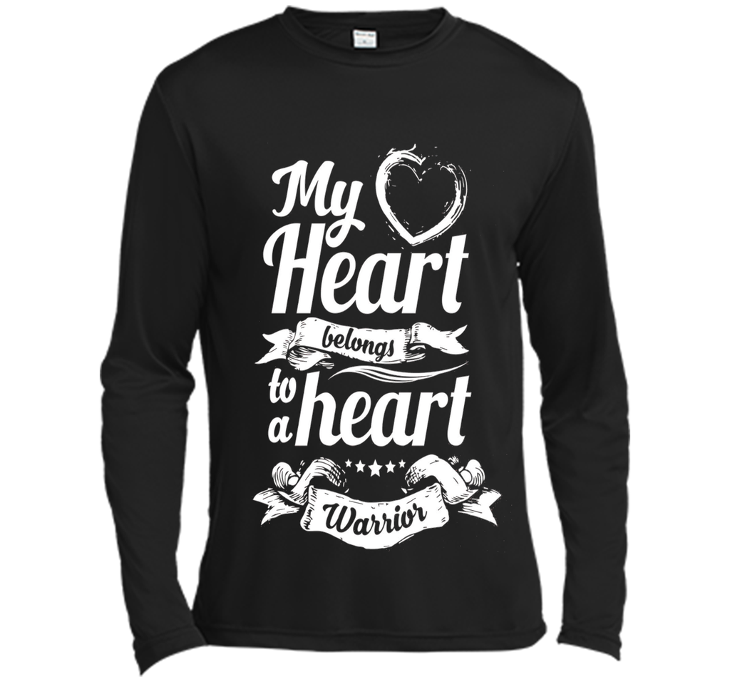 CHD Shirts - My Heart Belongs To A Heart Warrior