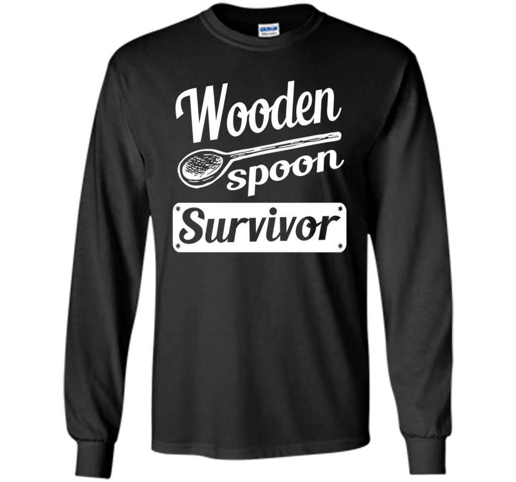 Wooden Spoon Survivor Funny t-shirt