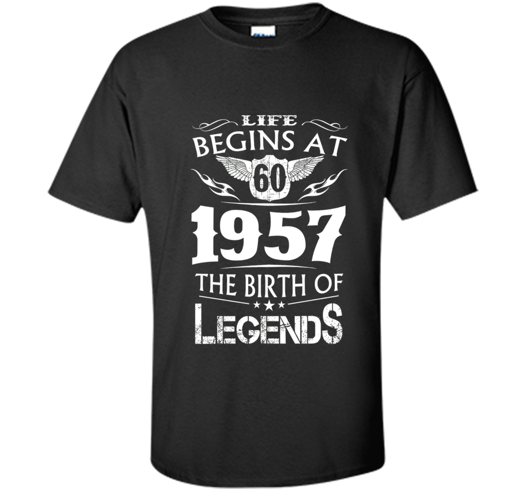 Life Begins At 60 1957 The Birth Of Legends shirt