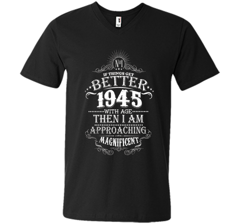 71th Years Old 1945 Vintage Awesome T-Shirt Gift Birthday