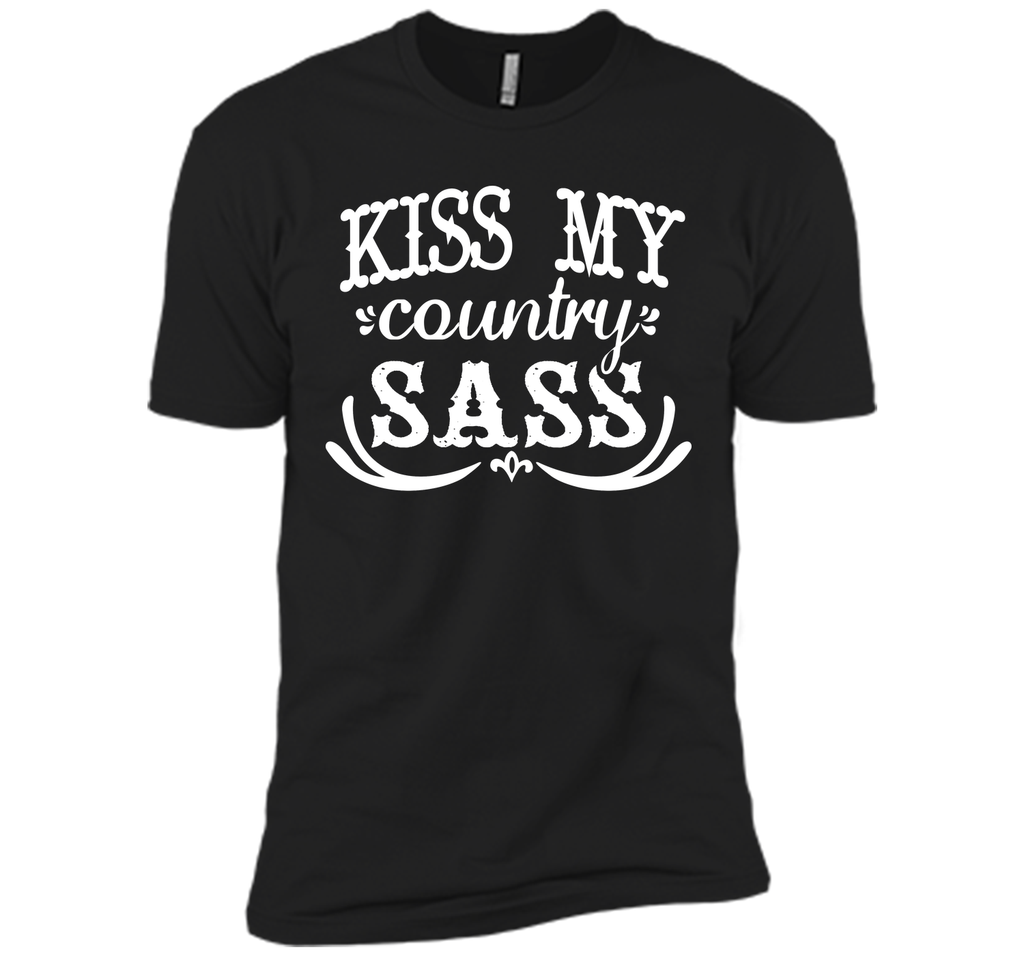 Kiss My Country Sass Funny T-shirt T-Shirt