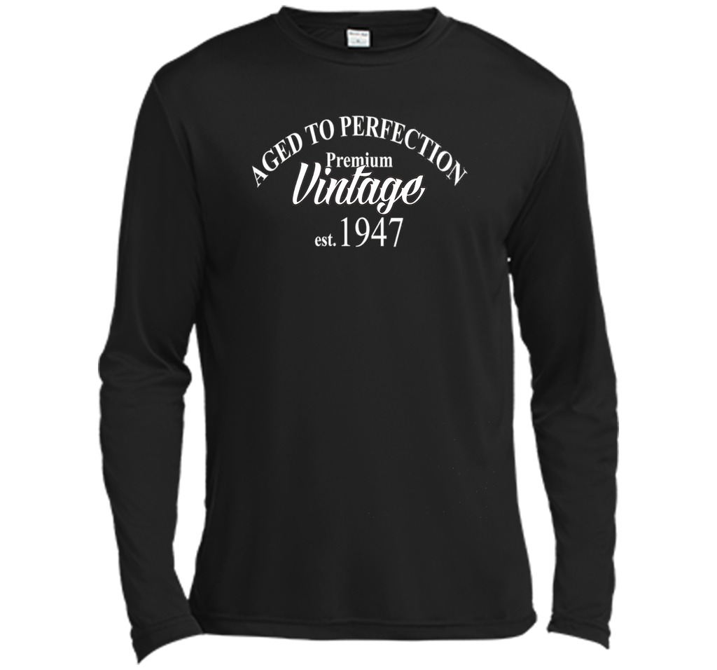 Aged to Perfection 1947 69th Birthday Funny T-Shirt Born in