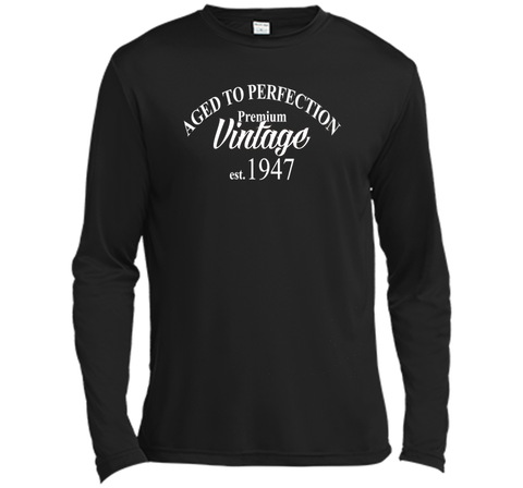 Aged to Perfection 1947 69th Birthday Funny T-Shirt Born in