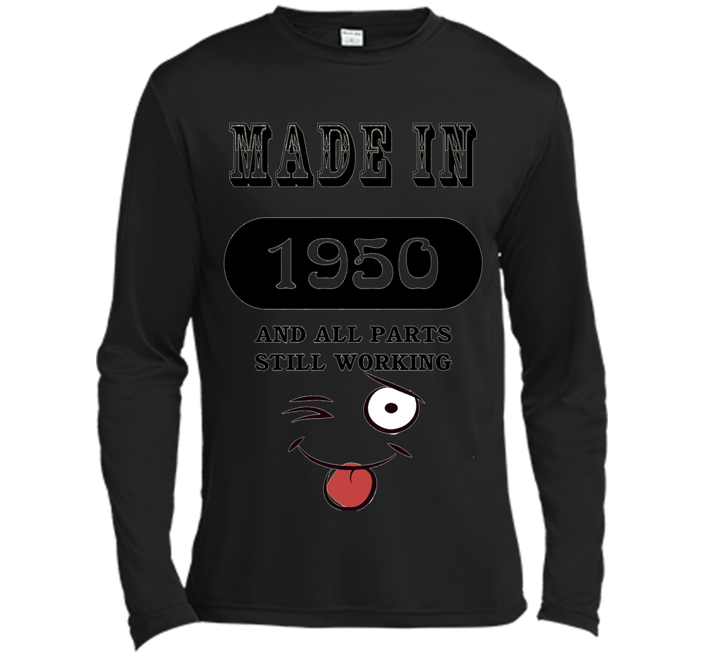 66th Birthday Gift Made in 1950 Funny Ladies Gentlemans T-Sh