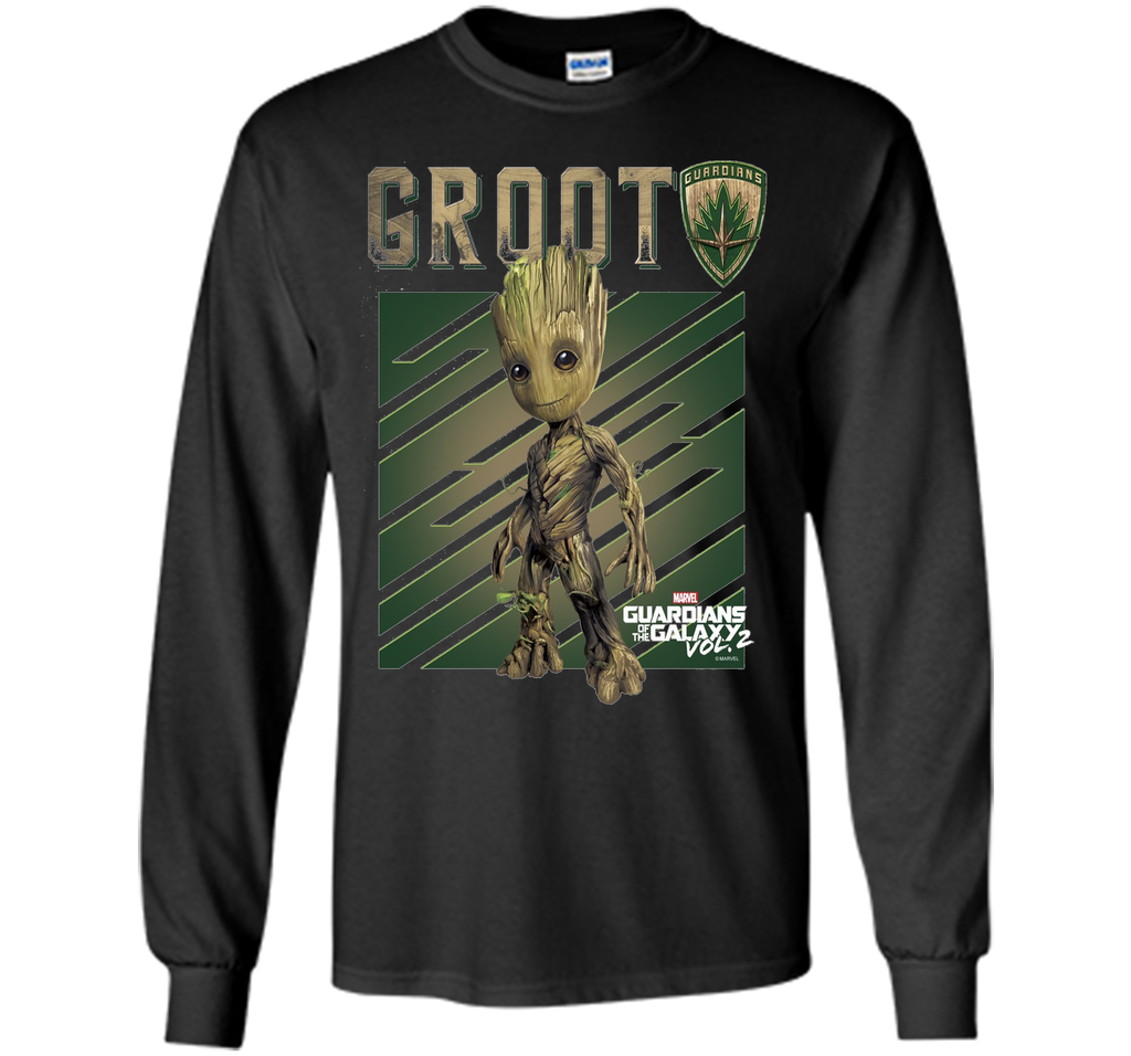 Marvel Groot Guardians of Galaxy 2 Growth Graphic T-Shirt