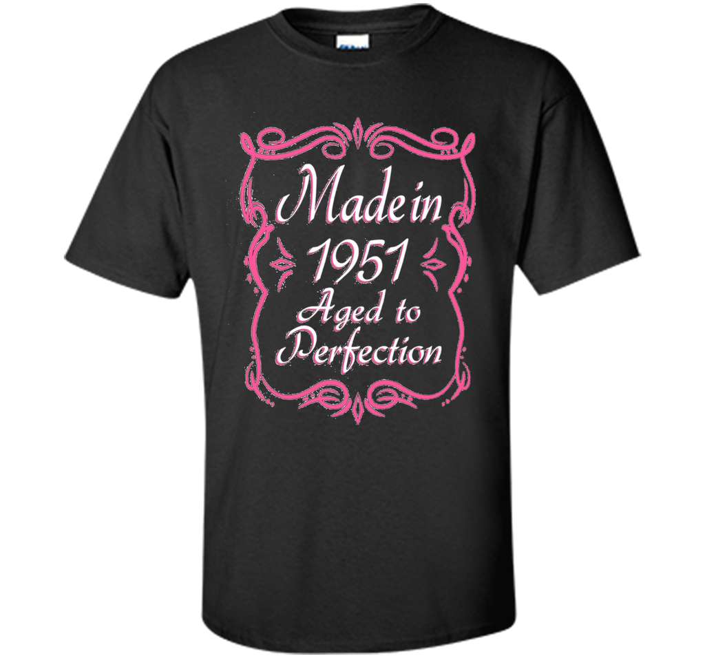 65th Birthday Gift Made In 1951 Aged To Perfection Pink
